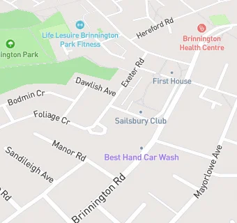 map for IThe Salisbury Bar Ltd