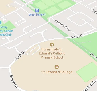 map for Runnymede St Edward's School