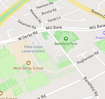 map for West Derby School