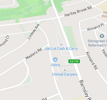 map for John's Off Licence