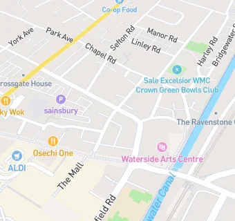 map for Cadmans Dance Centre