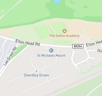 map for The Sutton Academy