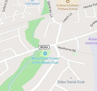 map for The Wheatsheaf