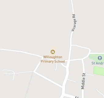 map for Willoughton Primary School