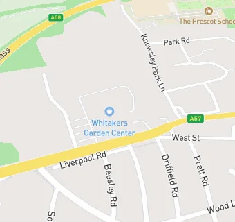 map for Whitakers Garden Centre Cafe