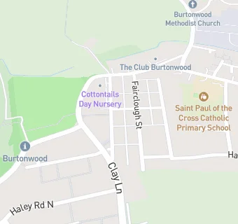 map for Cottontails Day Nursery Ltd.