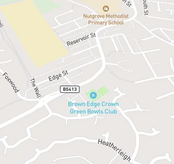 map for Brown Edge Hotel