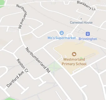 map for Totally Local Company @ Westmorland Primary School