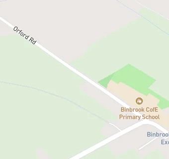 map for Binbrook C Of E Primary