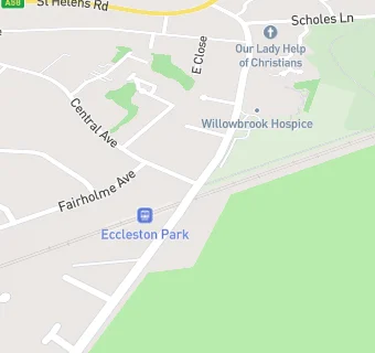 map for Eccleston Park Day Nursery