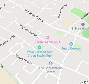 map for Bupa Dental Care West Derby