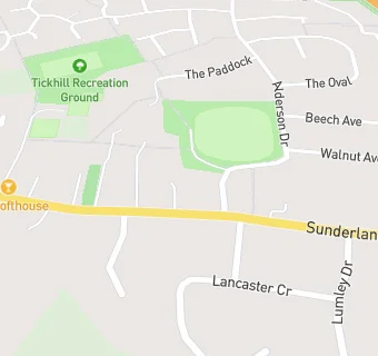 map for Tickhill Dental Centre