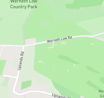 map for Werneth Low Golf Club