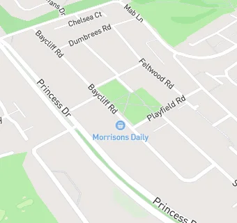 map for Morrisons Daily