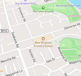 map for New Brighton Primary School