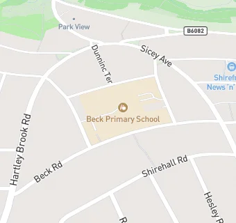 map for Beck Primary School