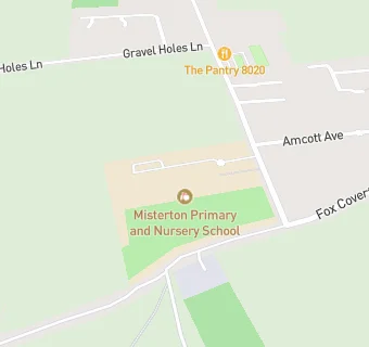 map for Misterton Primary and Nursery School