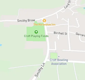 map for Croft Youth Activity Centre