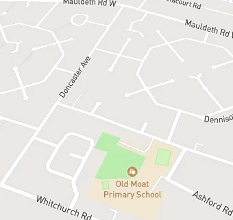 map for Old Moat Childrens Centre