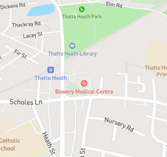 map for The Bowery Medical Centre