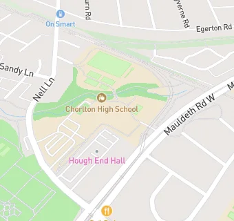 map for Chorlton High School