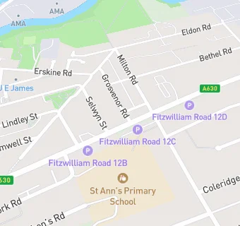 map for Fitzwilliam Service Station