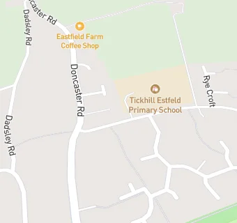 map for Tickhill Estfeld Primary School