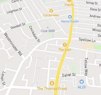 map for St Lawrence CofE Junior Mixed and Infant School