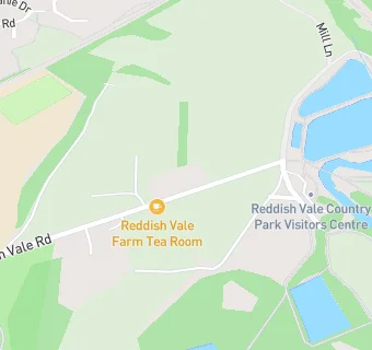 map for Reddish Vale Visitor Centre