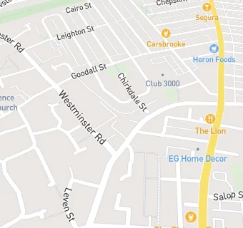 map for Londis (Grand National)