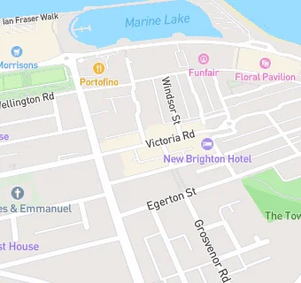 map for Victoria Road Fish and Chips