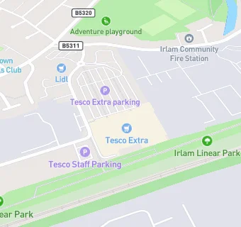 map for Tesco Instore Pharmacy