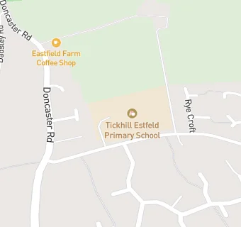 map for Tickhill Estfeld Primary School