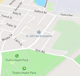 map for St Johns Centre