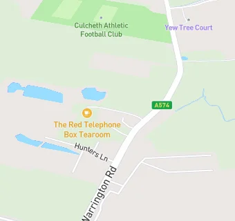 map for The Red Telephone Box Tearoom