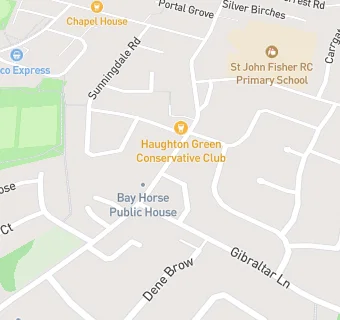 map for Haughton Green Post Office