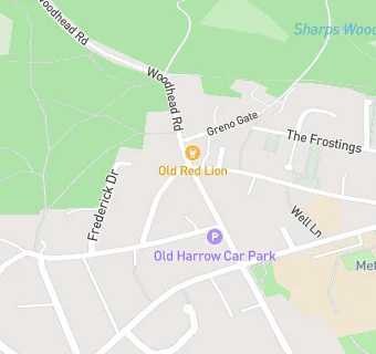 map for Pete's Chippy