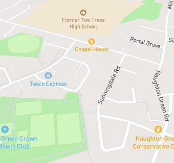 map for Haughton Vale Surgery