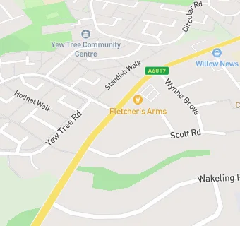 map for Fletchers Arms