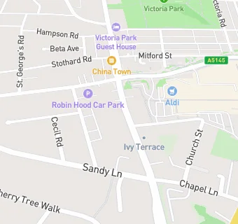 map for Trafford Christian Life Centre