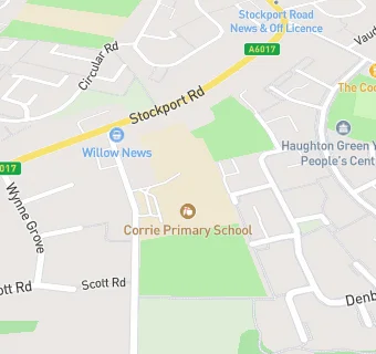 map for Corrie Primary School