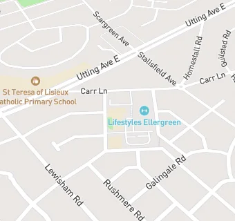 map for Ellergreen Nursery School and Childcare Centre