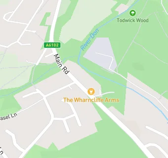 map for Wharncliffe Arms