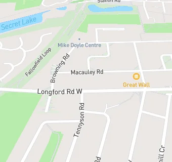 map for Longford Road Convenience Road