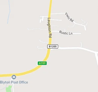 map for Blyton cum Laughton C of E Primary School