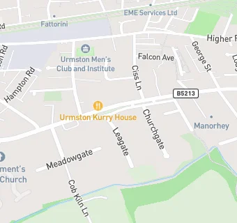 map for Shell Urmston