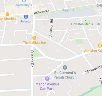 map for Stretford Road Dental Practice