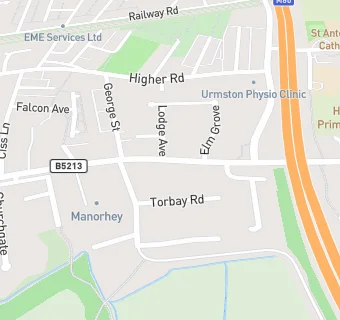 map for Manorhey Care Centre