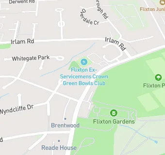 map for Flixton Ex Service Mens Club