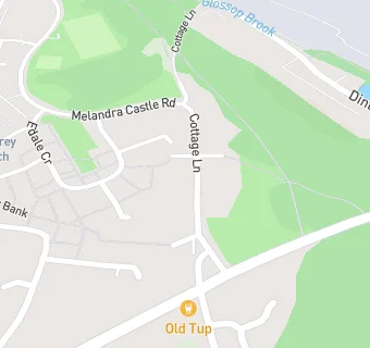 map for Cottage Lane Surgery